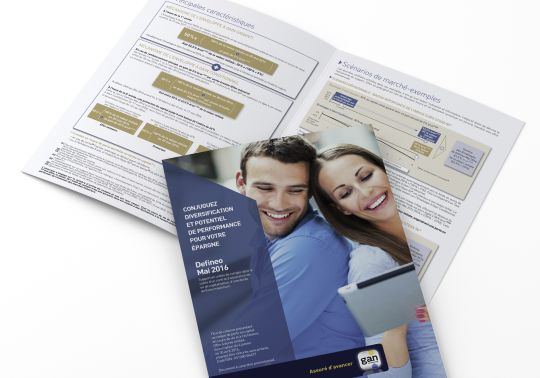 Plaquettes produits financiers
